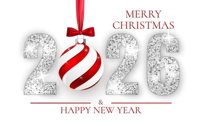 MERRY CHRISTMAS AND HAPPY NEW YEAR 2026