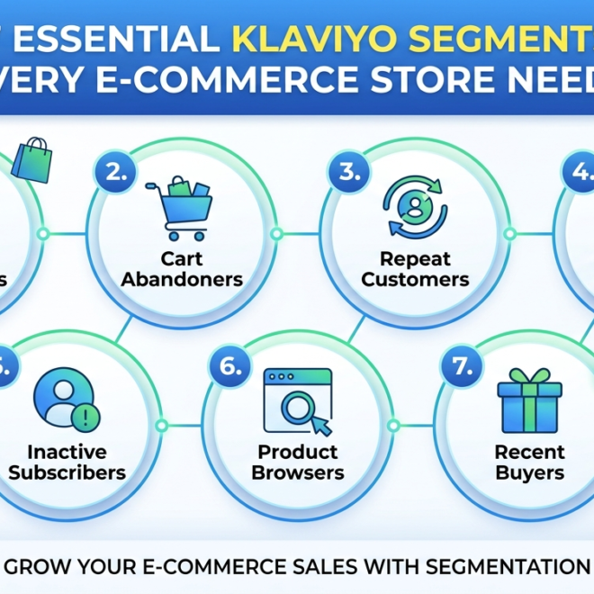 7 segments every E-commerce store should create in klaviyo